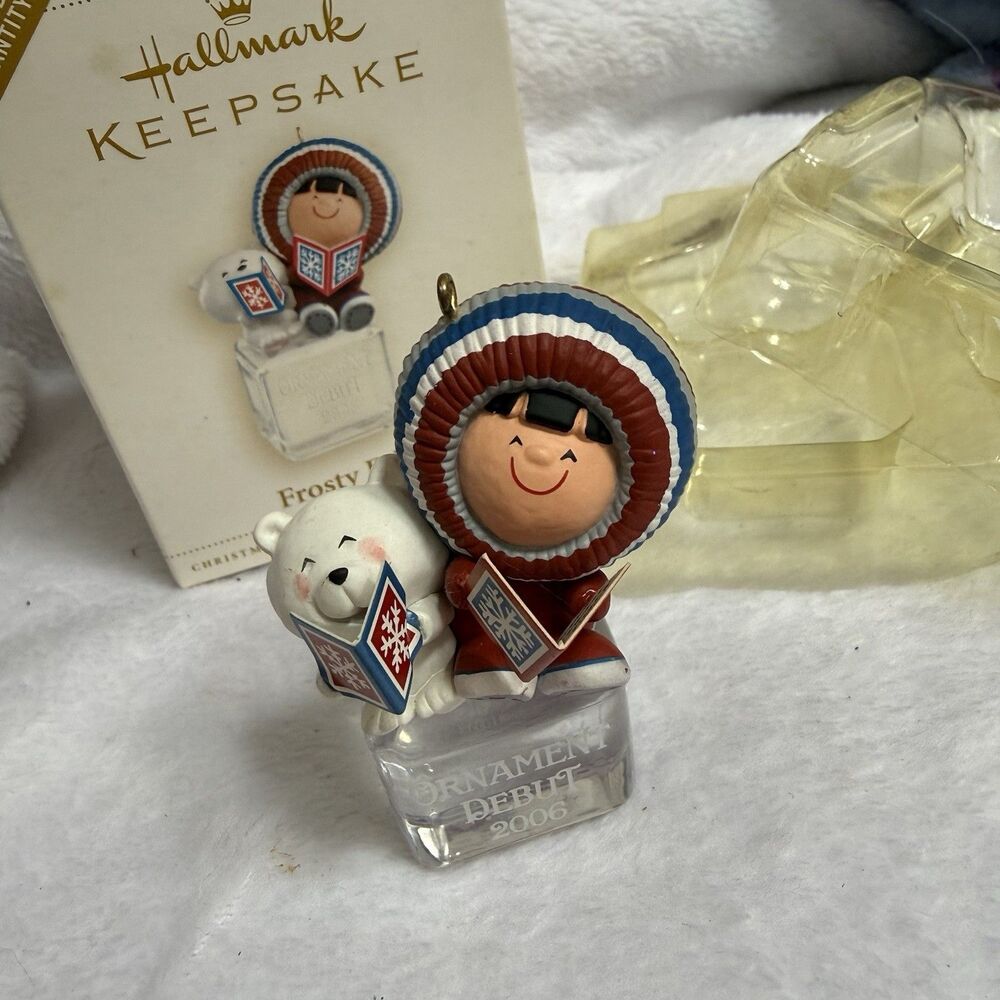 2006 Hallmark Frosty Friends Limited Quantity Ornament Ornament Debut 2006